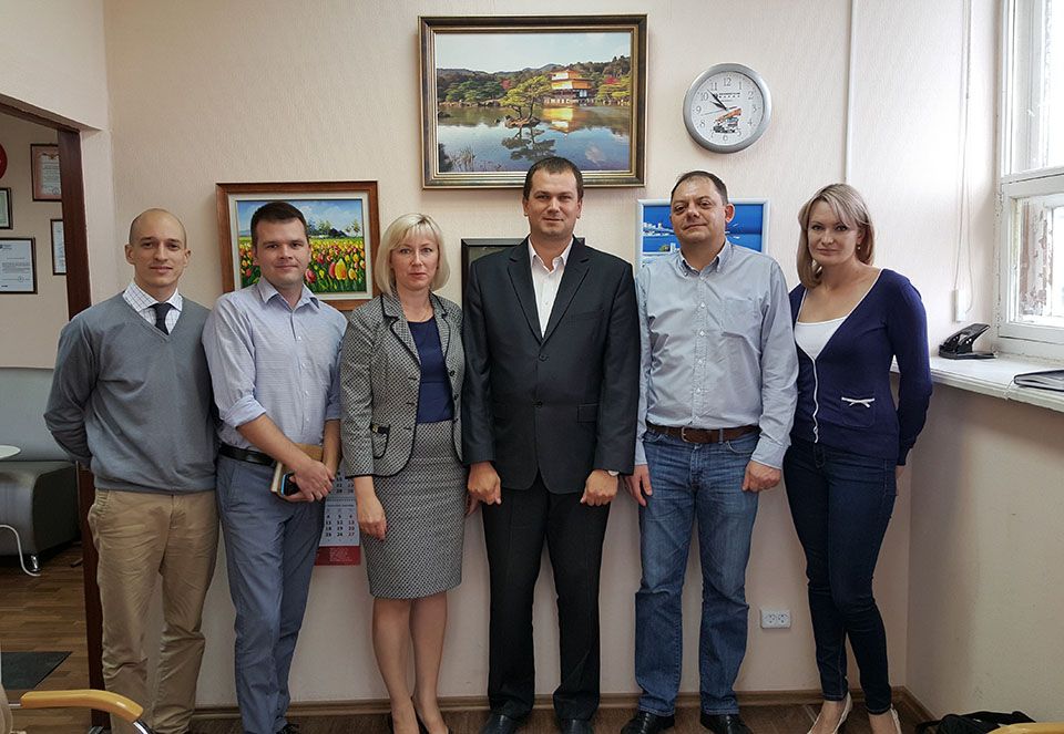 Встреча с новым дистрибьютером техники Komatsu