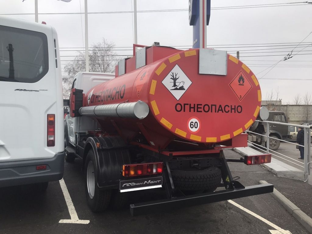 Автотопливозаправщик АТЗ-5,3/2 на базе шасси ГАЗон NEXT - фото 1