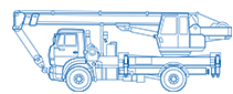 Аренда автокранов 16-25 тонн