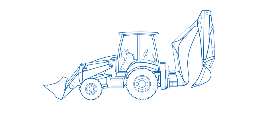 Komatsu WB 93R5 - фото 1