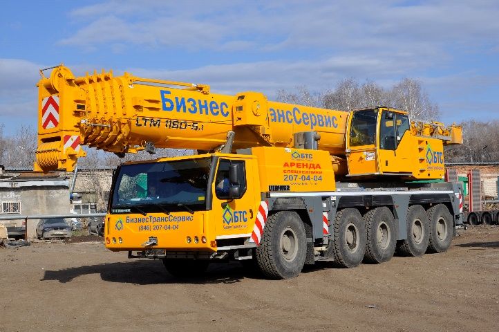 Акция на аренду автокранов Liebherr!