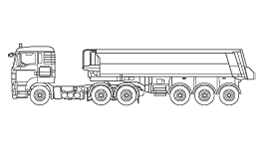 Аренда самосвала с водителем MAN TGS 26.440 BLS-WW 6x4 L